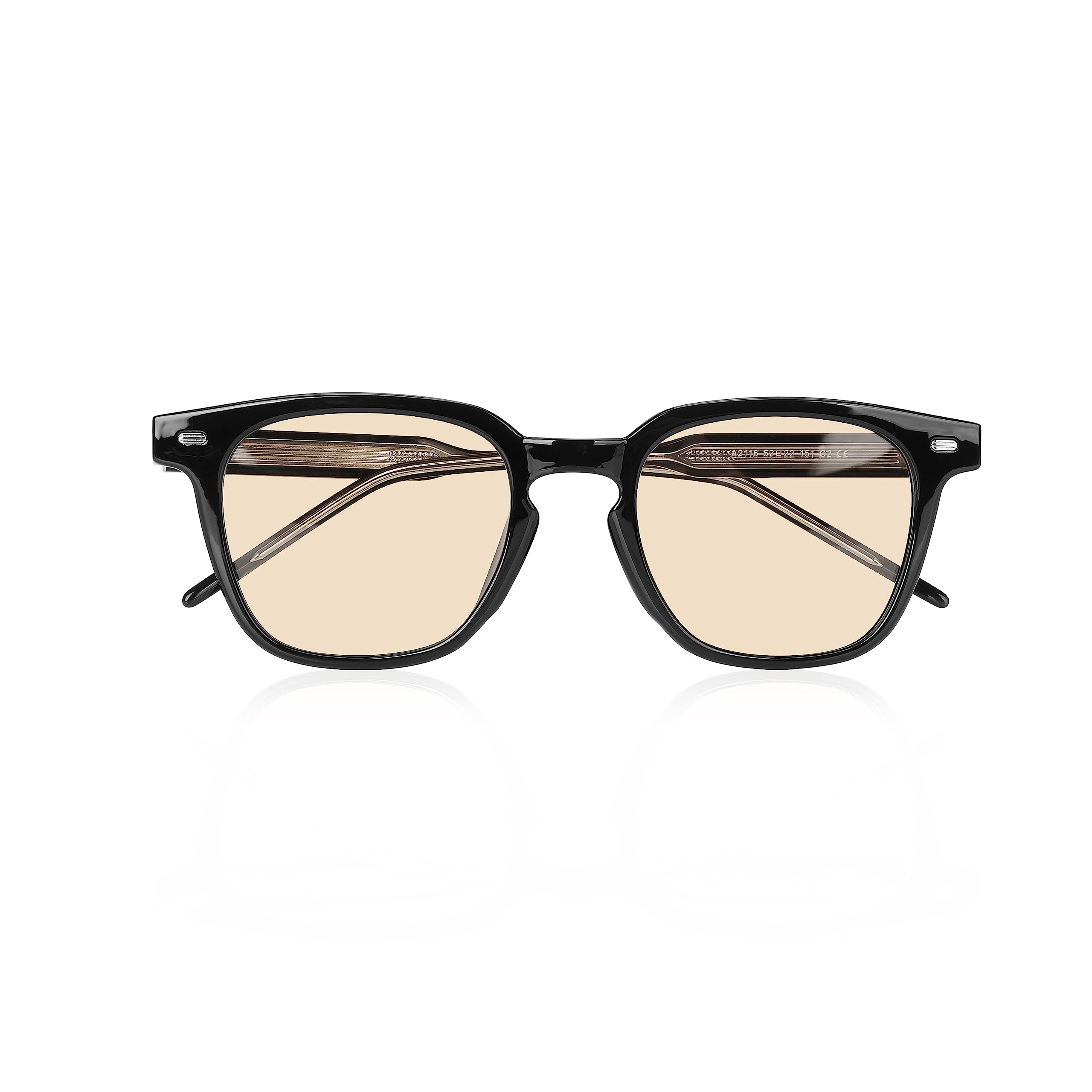 

Polarized UV For TR Lightweight [Aikagami] Sunglasses, Fashionable, Sunglasses, Men s, Women s, Driving, Stylish, Wellington, UV400, Protection, коричневий