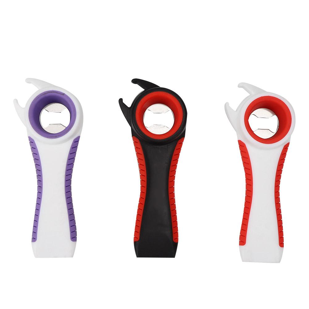 Household 5In1 NonSlip Bottle Lids Jar Can Opener Manual Opener Tools Kitchen Utensils