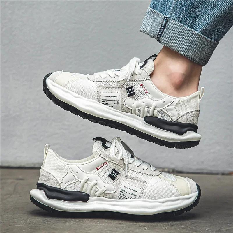 Herren Laufschuhe Winter Sommer Herren Sneaker Rutschfest Atmungsaktiv Herren Wanderschuhe Schnürschuhe Weiche Freizeitschuhe tenis hombres