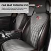 For Toyota Leather Car Seat Cushion Breathable Headrest Seat Protect Mat Accessories Camry Highlander C-HR Hilux Vios Rav4 Prius