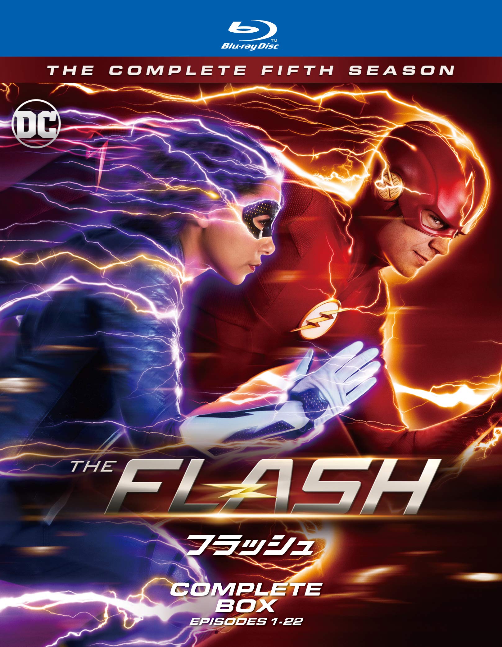 

THE FLASH The Flash 5th Season Complete Box / Blu-ray (4 Discs) [Blu-ray]