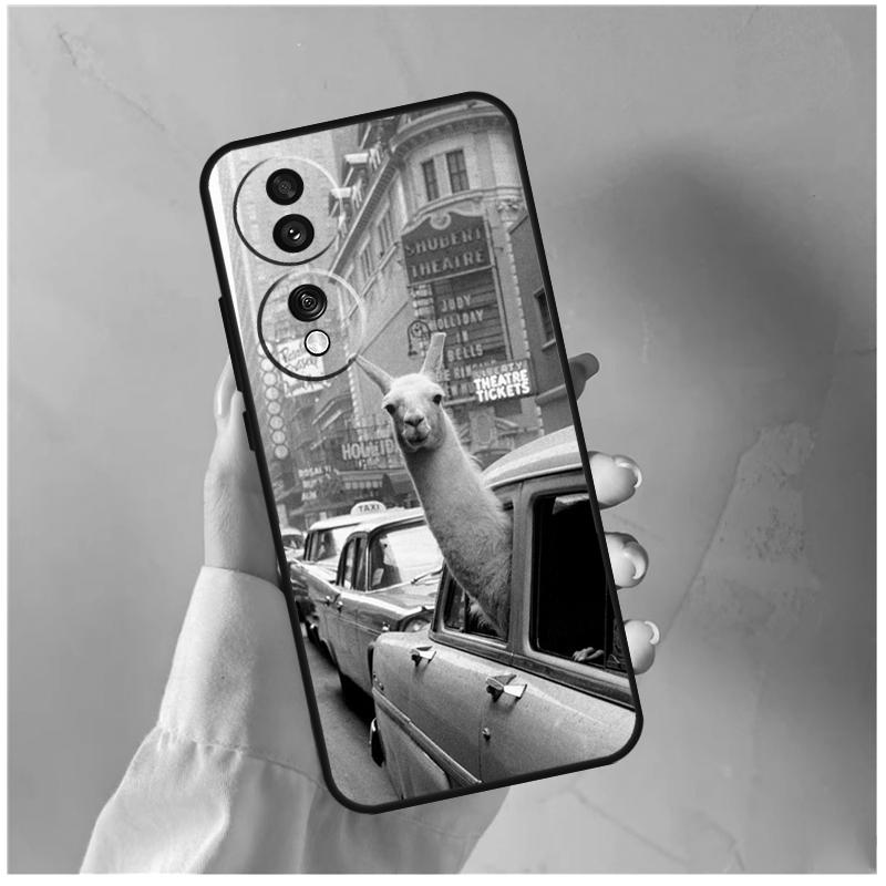 Lama Llama Alpaca For Honor Magic 5 6 7 8 Pro Case For Honor 200 400 Lite 50 70 90 X8c X8b X9a X9b X9c X9d Win