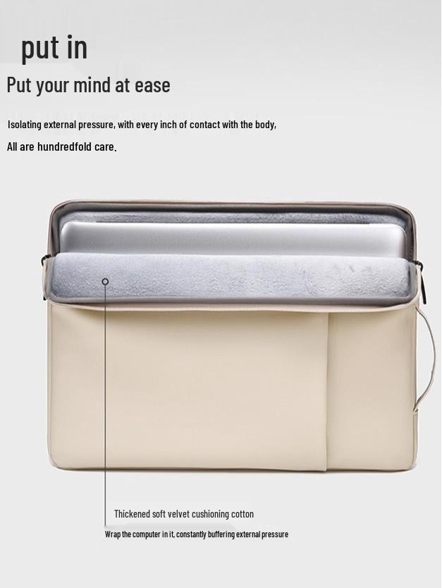 Earthquake-Resistant Protective Laptop Case with Velvet Lining for MacBook & Lenovo Xiaoxin Savior Y9000