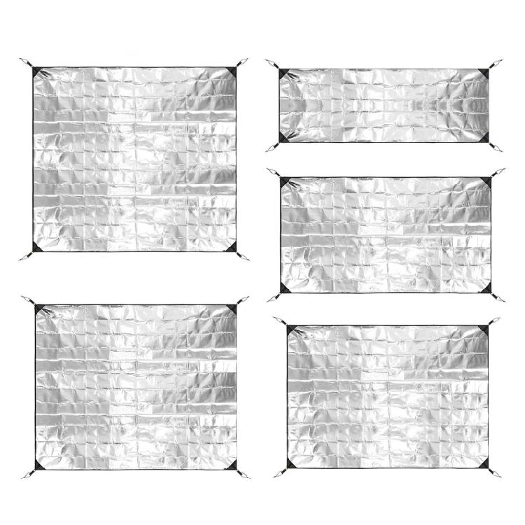 Outdoor Picnics Mat Sleep Tent Pad Aluminum Foil Foams Insulating Camping Mat Sleep Tent Pad Thermal Insulating Mat
