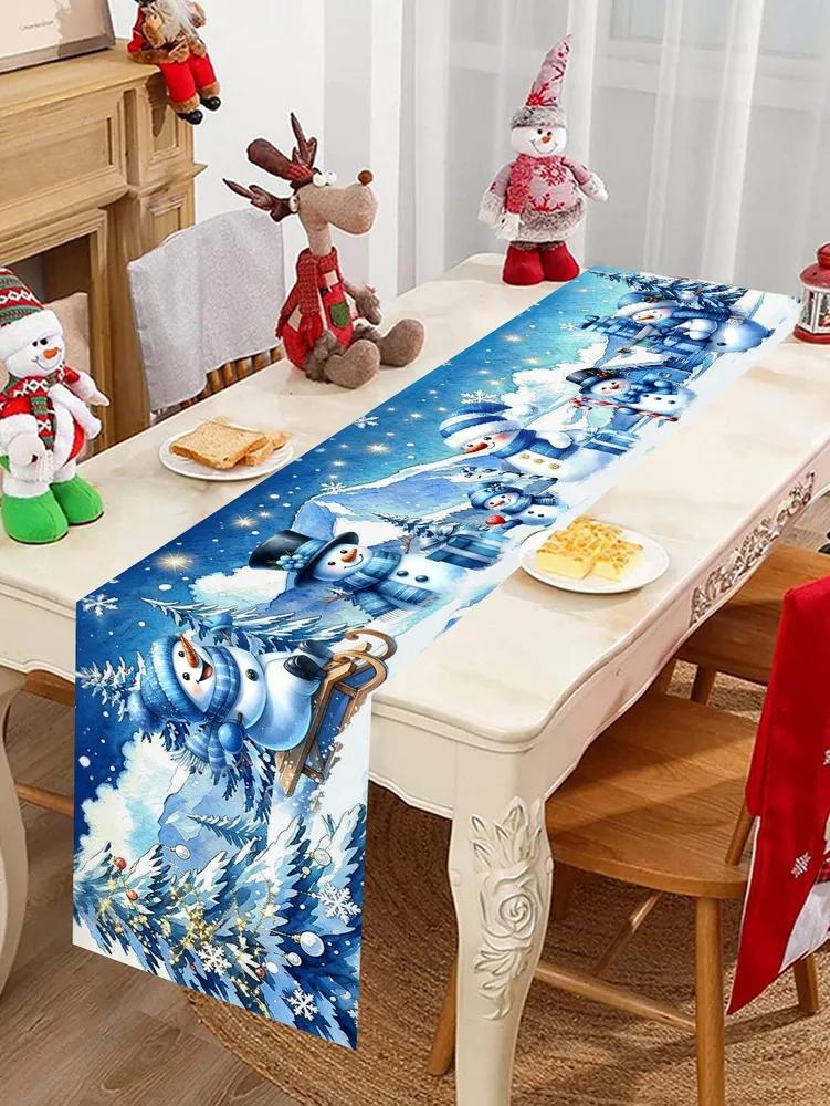 Table track 35x180 cm polyester anti-slip coating multi-colored