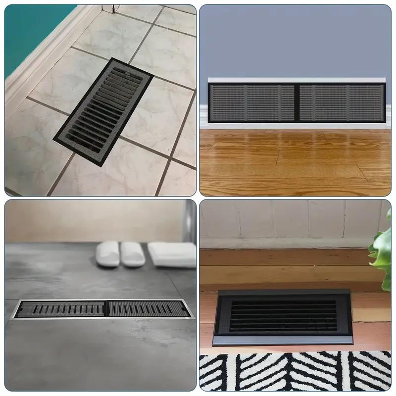 Magnetic Ventilation Mesh Cover Ventilation and Heat Dissipation Magnetic PVC Dustproof Net Can Be Removed, Cleaned and Reused