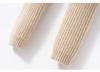 Women's 100% Cashmere Leggings: Slim-Fit, Ribbed, Plush, Body-Shaping Pants for Outerwear or Layering, Perfect for Autumn/Winter.