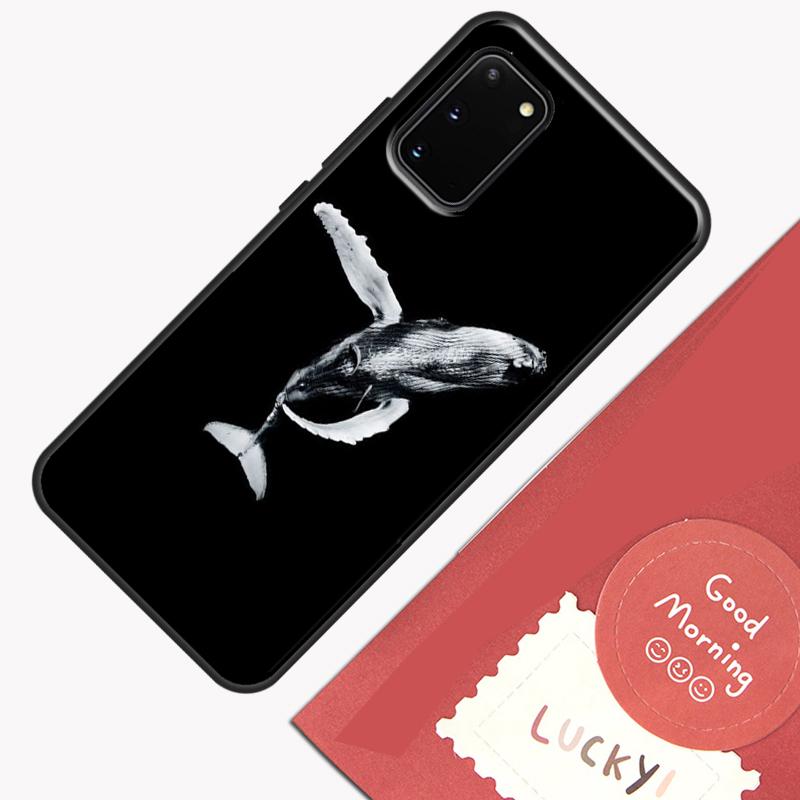 Ocean Whale Shark Waves Phone Case For Samsung Galaxy S25 S26 Ultra S20 S21 S22 S23 S24 Plus S9 S10 S25 FE Cover Shell