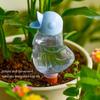 Bird Self Watering Spikes Self Watering Globes with Bulb Plant Watering Device Automatic Outdoor Indoor Potted Plant Irrigation