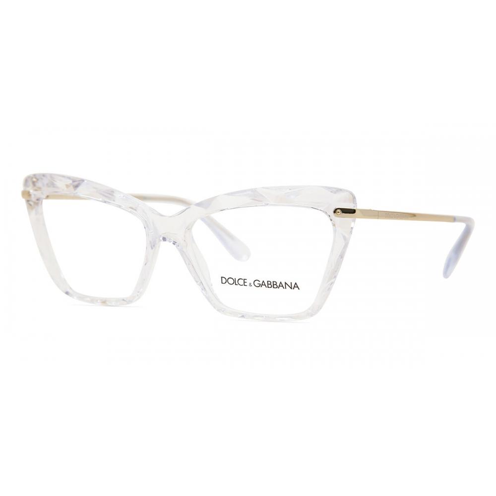 Dolce Gabbana Dg5025 Faced Stones 3133 Women Eyeglasses