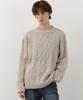 Wednesday Oasis Arden Cable Round Knit_Beige(Wc25-Kn91)