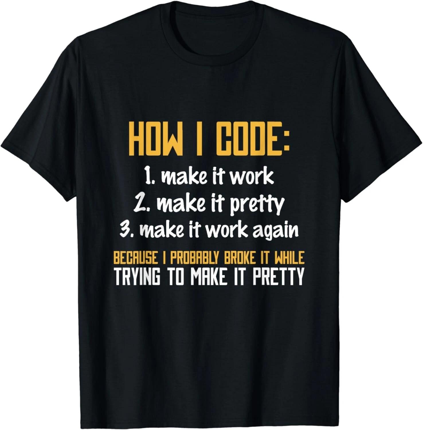 Programmer Coder - Developer Programming Coding Gifts Unisex T-Shirt 2XL