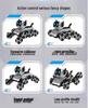 Stunt Remote Control Car: 8-Wheel Intelligent Mechanical Dog with Gesture Sensing for Kids