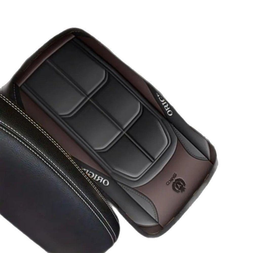 New Polyester Armrest Box Cushion Dirt-resistant Comfortable Center Console Cover Abrasion Car Armrest Cushion Universal