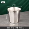 304 Stainless Steel Mini Ice Bucket Bar KTV Snack Bucket French Fry Bucket Household Kitchen Storage