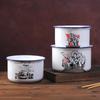 OLOEY Enamel Lunch Box with Handle and Lid