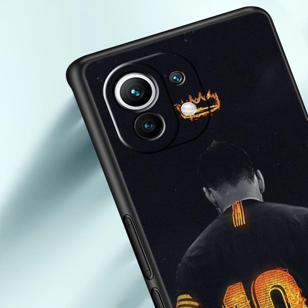 Fußball 10 Spieler Handyhülle Cover für Xiaomi Mi 17 Pro Max 15 14 13 12 11 Ultra 15T 14T 13T 12T 11T Pro Lite Weiche TPU Hülle