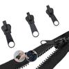 Neue 4 Größen Reißverschlusskopf Reparatur Handgefertigt Reißverschluss Schieber Universell Tasche Reißverschlüsse für DIY Nähen