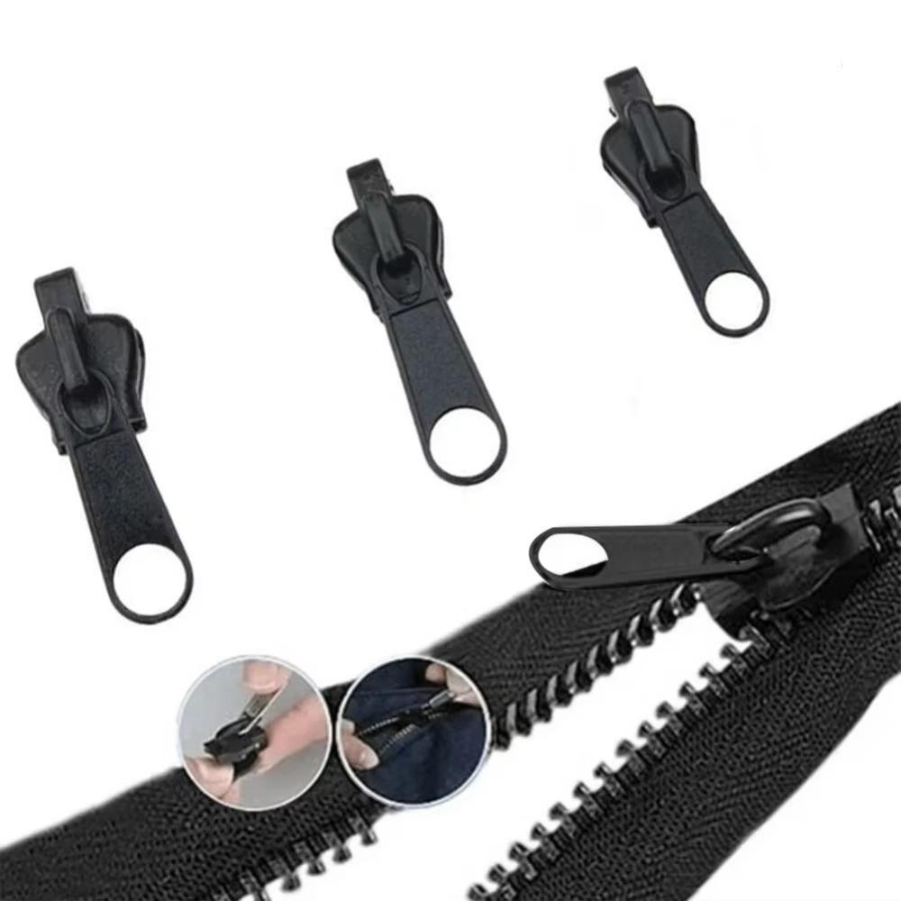 Neue 4 Größen Reißverschlusskopf Reparatur Handgefertigt Reißverschluss Schieber Universell Tasche Reißverschlüsse für DIY Nähen