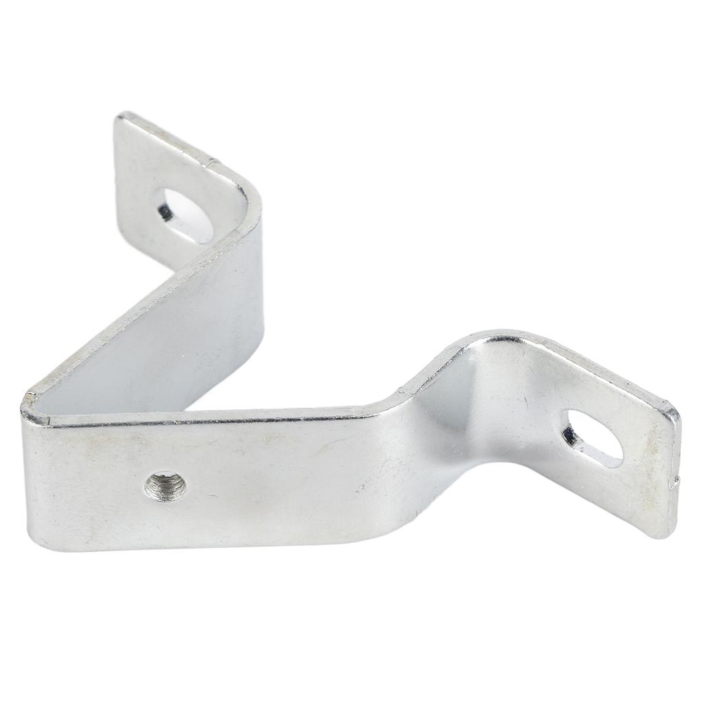 10PCS Rail Mounting U Bracket C45 Stainless Steel Guide Rail Inclined Support U Shaped Connector Bracket M5 Hole