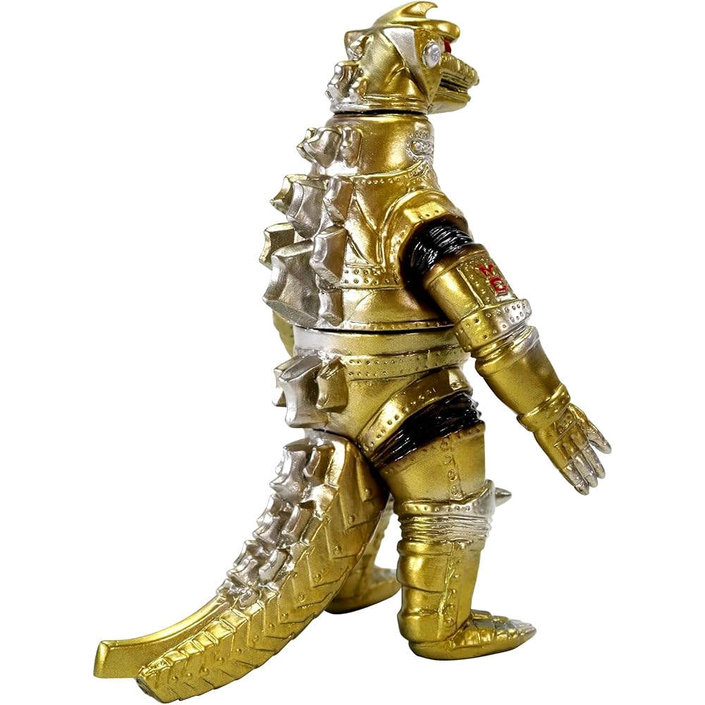 CCP Godzilla EX Series Mechagodzilla 1974 Gold Version 135mm PVC Painted Soft Vinyl Figure