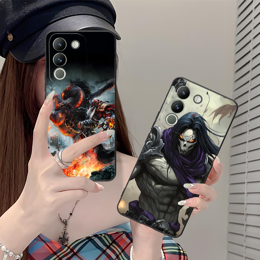 Game Darksiders Mobile Phone Case for VIVO V60 V50 V40 V30 V29 V27 V25 V23 Pro Lite 5G Colorful Printing Cover Cover Cellphones