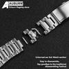 Adaptat pentru seria Casio PRG-600/650/600Y/PRW-6600Y curea de ceas modificată din oțel solid de precizie Cataramă metalică pliabilă 24mm