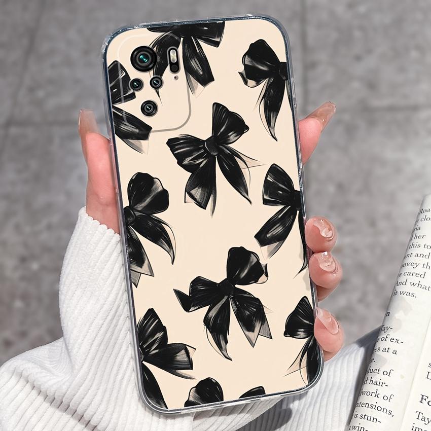 Cute Kitten Phone Case For Redmi Note 10 9 8 7 6 5A Pro 9T 8T 7S 10Lite Soft Casing Screen Protector Top Quality Dustproof Shell For Redmi Clear Cover