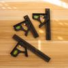 Bakelite Multi-Functional Combination Ruler: Square Level, Movable Angle, Right Angle Corner Ruler (150mm, 200mm, 250mm)