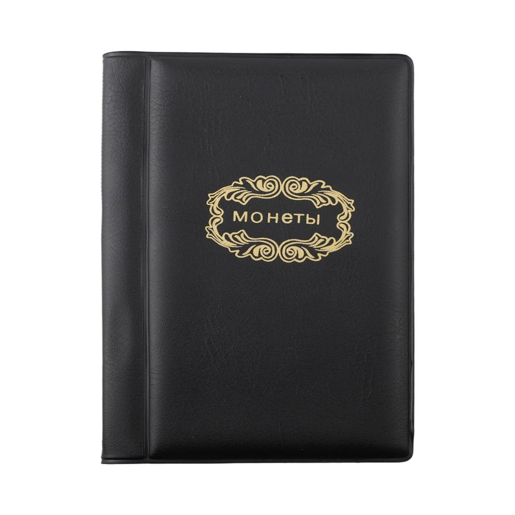 Medal and Token Storage Album In PVC with 10 For Pages and 120 Pocket Capacity