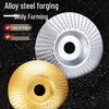 Woodworking Angle Grinder Burr Disc & Polishing Wheel Set