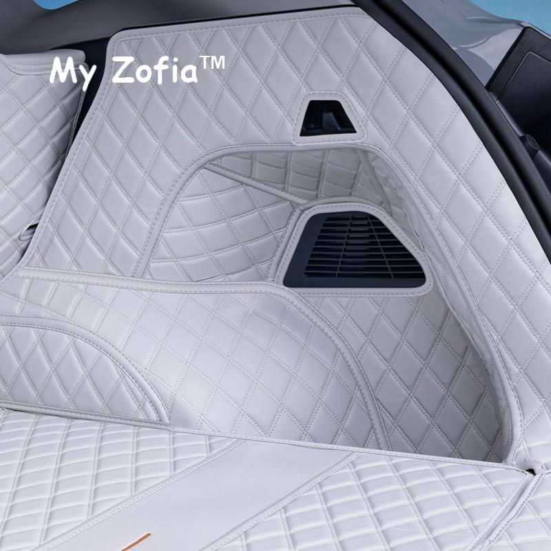 Leather Trunk Mat For Geely EX5 Galaxy E5 2024 2025 2026 Car Boot Liner Tray Waterproof Mud Protector Pad Cargo Mat Accessories