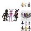 New Arrival 6pcs Fnaf Five Nights At Freddy's Miniature Game Collection
