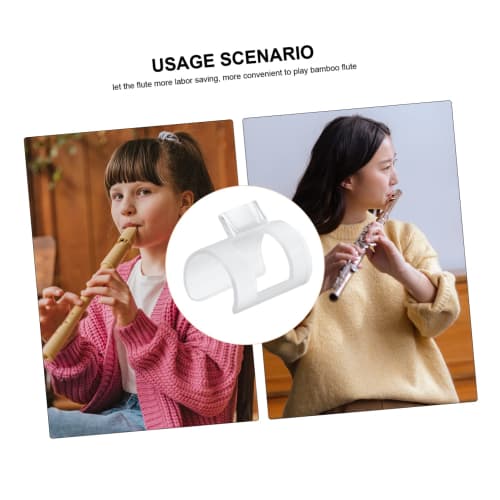NOLITOY Beginner's Flute Aid, Universal Flute Mouth with Creative Design for Students and Professionals