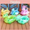 Children's Thickened Inflatable Dinosaur Seat Ring For Swimming Eco-friendly Pvc Material