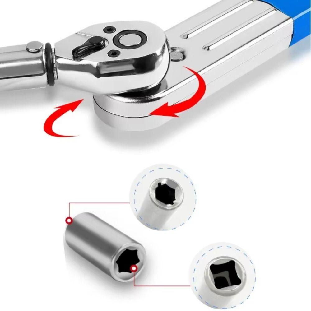 1/2" 1/4" 3/8" Dual Purpose Impact Socket Ratchet Universal Extension Wrench Set  Motorcycle