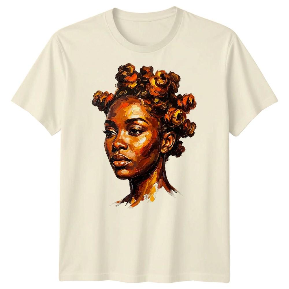 Unisexs Black Art Graphic T Shirt Classic Fit Crewneck Cotton Graphic Tee