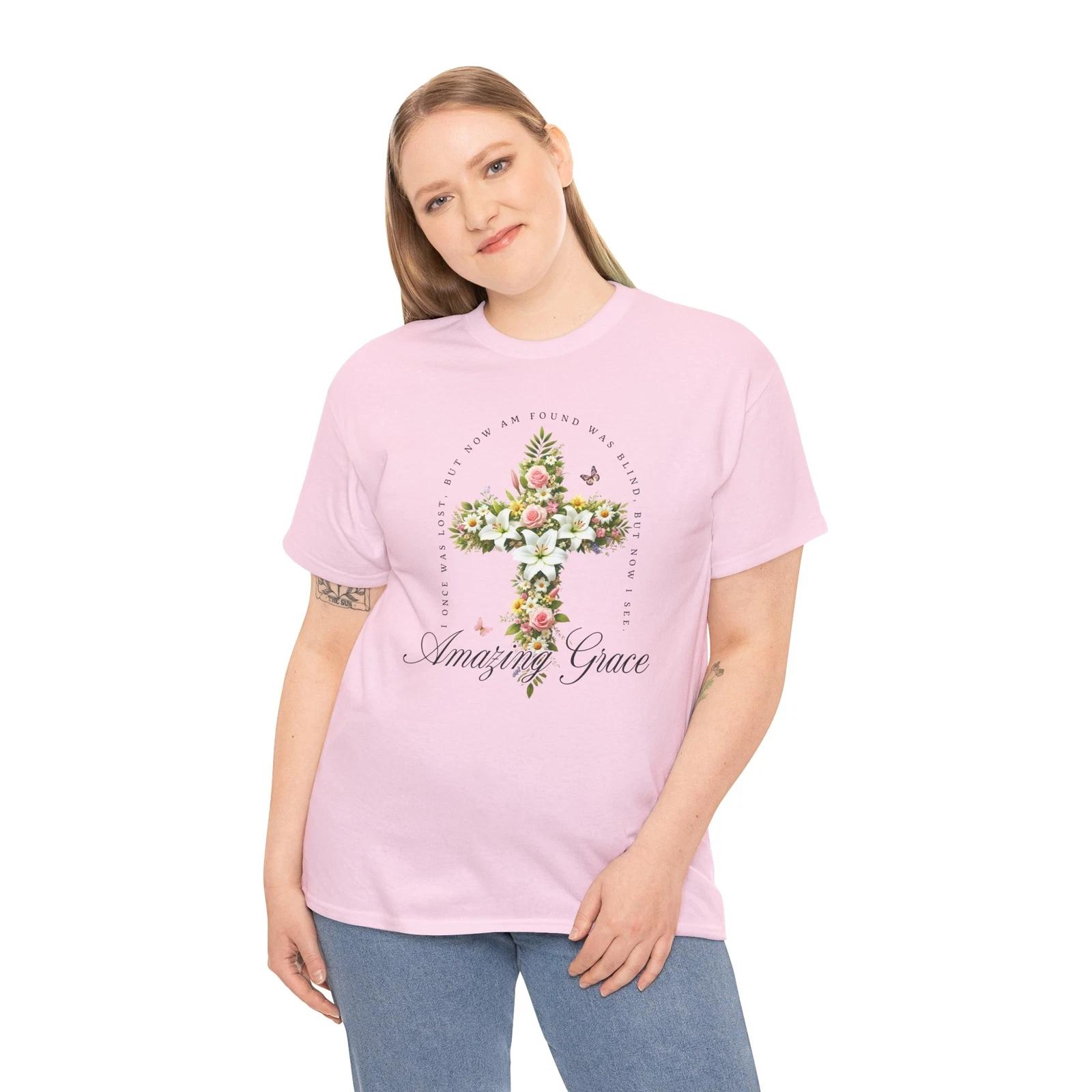 Rejoice in the Lord T-Shirt | Amazing Grace Tee | Faith & Happiness Shirt 3XL