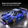 DIY Technical Super Speed Sport Car Building Blocks MOC Assemble Bricks Racing Vehicle Toys  Birthday Halloween Christmas Gifts