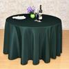 Advertising Exhibition Tablecloth Tablecloth Round Table Skirt Skirt Plain Weave Solid Color Zhu Wenwei Gauze Material Round Tablecloth
