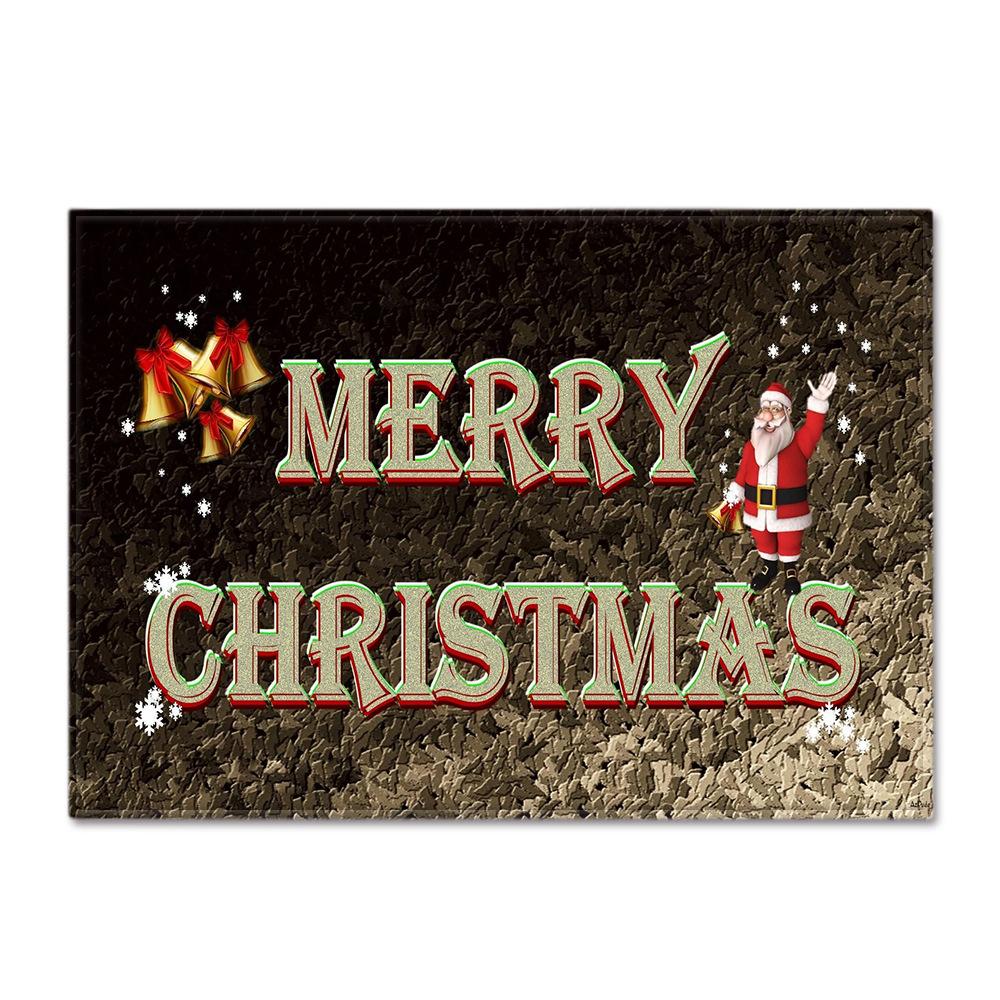 Christmas Living Room Floor Mat Bedroom Dining Room Carpet Carpet Doormat