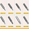 1 Satz Multifunktionales 8-in-1 Schraubendreher-Set, Werkzeug aus Aluminiumlegierung, Präzisions-Kreuzschlitz- und Schlitzschraubendreher, Reparaturset, Tragbar & Langlebig