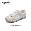 Augustus Dengde training shoes 2025 new summer flat-bottomed haze blue racing shoes lightweight Forrest Gump sports and leisure shoes
