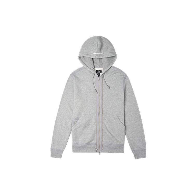 

Converse Full Zip Hooded Sweatshirt Куртка Мужская Верхняя одежда Серый 10019463-A10
