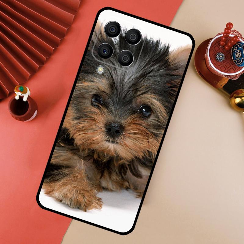 Yorkshire Terrier Dog Puppy For Samsung Galaxy M34 M11 M35 M21 M16 M06 M33 M13 M53 M31 M55 M15 M14 M54 M12 M32 M52 Case