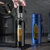 Sichun Men's Double-Layer Glass Tea Infuser Bottle