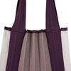 Pleatsmama Two Way Shopper Bag Purple