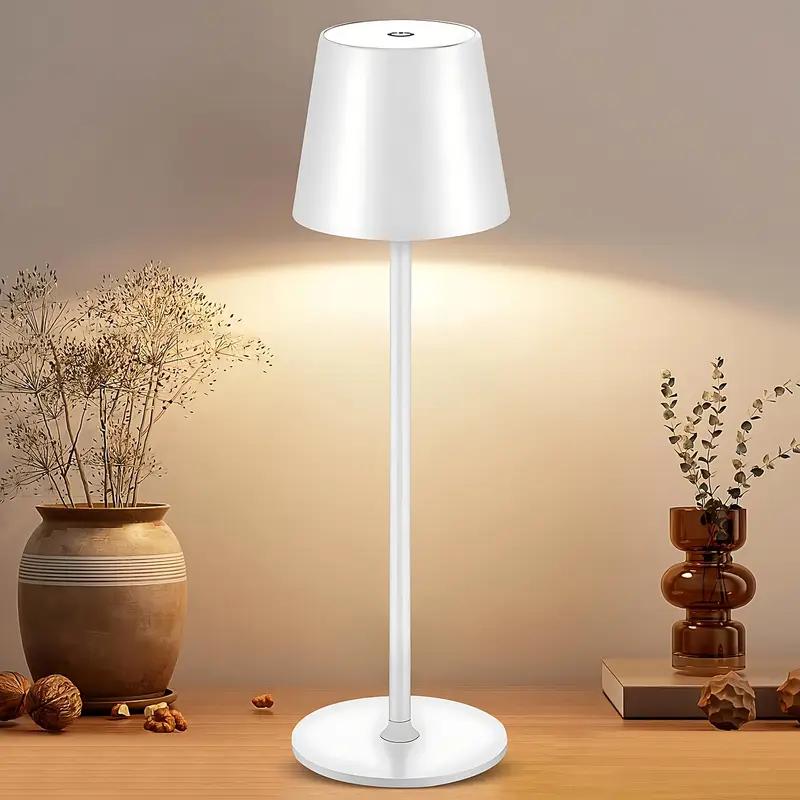 Fashionable High Pole Touch USB Charging Light LED Three-level Color Temperature Suitable for Living Room/bedroom Decoration
