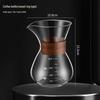 Glass Hand-Pour Coffee Drip Server