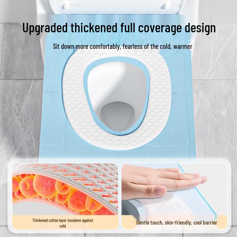 Portable Full-Coverage Disposable Toilet Seat Cover